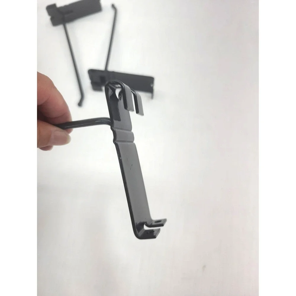 Double Gridwall Hooks- 24 Pcs Display Hooks for Grid Wall Panel- Grid Wall Hooks